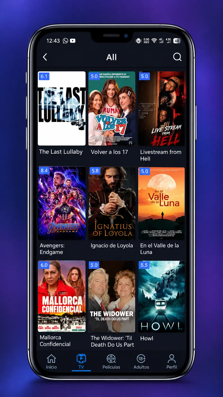 Películas y series Destacadas en Xuper TV